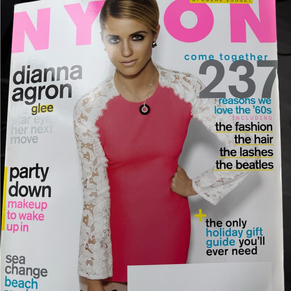 Dianna Agron (Glee) Nylon magazine